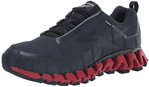 Reebok ZigWild Tr 6 Herren Traillaufschuh, Vector Navy/Flash Red/Pure Grey, 40 EU