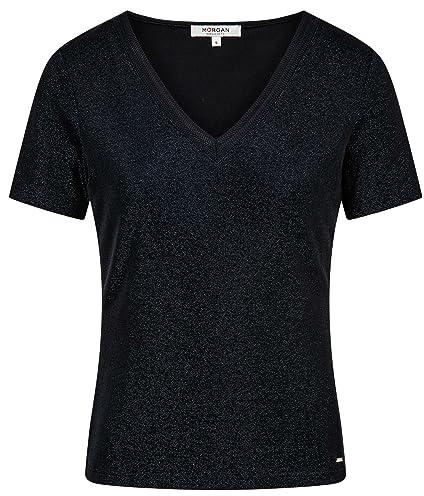 Morgan 212-diwi Femme T-Shirt, Marine, M