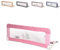 Lorelli Kinder Bettschutzgitter Safety night Größe 127 x 45 cm, faltbar, Tasche, Farben:rosa pink