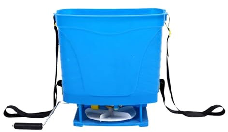 XFYESL Siembra Esparcidor Esparcidor Manual de estiércol, sembradora Manual con manivela, Herramienta de fertilización de maíz y Vegetales para jardín, árboles frutales Multifuncionales Plantador