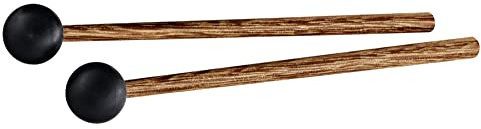 Sonic Energy Schlägelpaar für Zungentrommel – 17,2 cm – Mit Gummikopf – Für 6/7 Zoll Mini und Small Steel Tongue Drum (MSTDM)