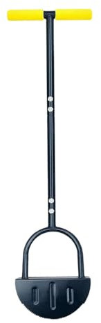 Pala Da Taglio Manuale In Acciaio Al Carbonio, Strumento Per Prato a Denti Di , Mezza Luna Taglio, Bordo Manuale Pala Piede Ampia Piatta, Forma In Acciaio Al Carbonio Ad Alta Durezza per Paesaggi