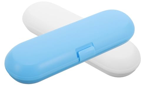 VALICLUD 2piezas Estuche De Viaje Para Cepillos De Dientes Electricos Soporte De Viaje Para Cepillos De Dientes Caja De Almacenamiento Para Compatible Oral