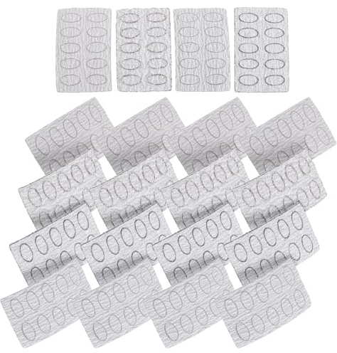 LRXIYODE 20 Unidades Limas de Uñas Profesionales Kit de Limas y Pulidores para Manicura de Lija para Preparación y Pulido Herramientas Compactas para Cuidado de Uñas Casa y Salón