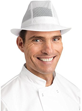 Chapeau Trilby blanc A214-L