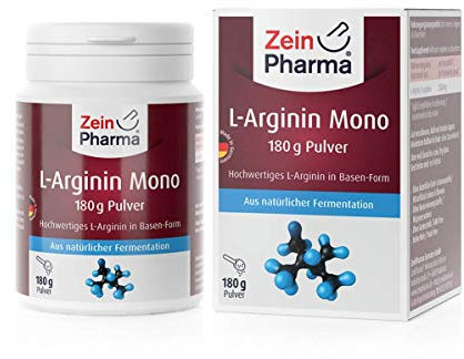 ZeinPharma L-Arginin Mono Pulver, 1er Pack (1 x 180 g)