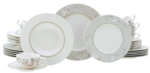 CreaTable 16665, Serie Palacio, Geschirrset Kombiservice 30 teilig