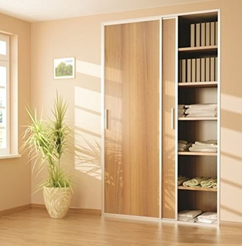 Rothley Ares 2 Wardrobe Sliding Door Track System 70kg - 3000mm Track (for 3 Doors)