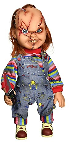 Mezco Toyz Child's Play Talking Mega Scale Chucky Action Figure, 15