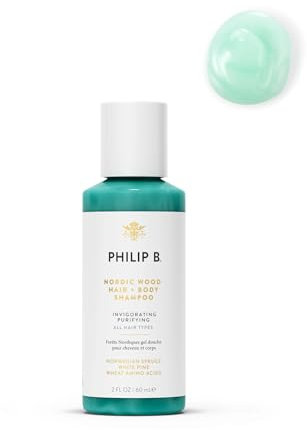 Philip B Nordic Wood Hair und Body Shampoo, 60 ml