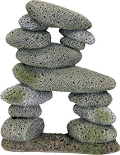 Rosewood Tall Pebble Archway Aquarium Decor
