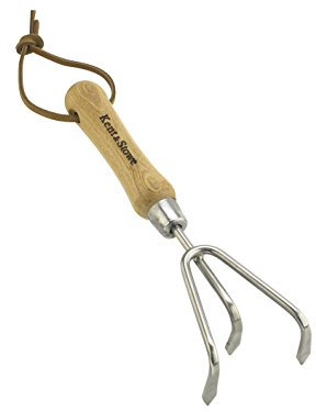 Kent and Stowe 70100086 Stainless Steel with 3 Prong Hand Cultivator