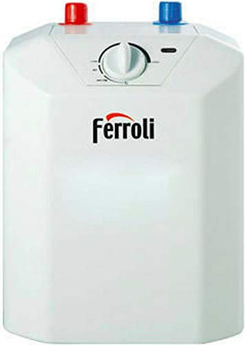Scalda acqua elettrico 10 Lt scaldabagno sottolavello - Ferroli NOVO - bollitore vetroporcellanato