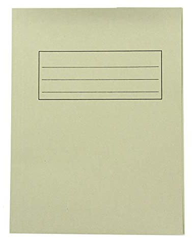 Falken 80001464 Einschlagmappe, Manilakarton für A4, 320g/qm, grau