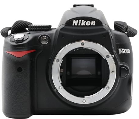 Nikon D5000 Appareil photo numérique Reflex 12.3 Mpx Objectif AF-S DX 18 - 70 mm Noir