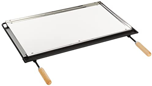 Plancha Barbacoa Inox. 68x41 cms.