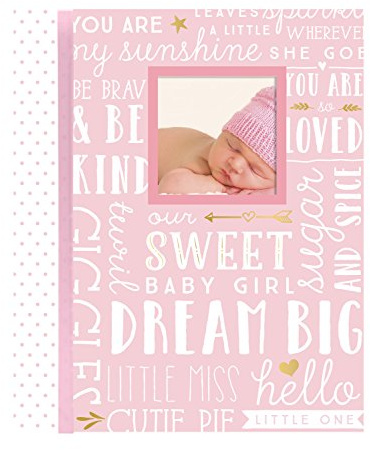 Lil' Peach Dream Big Baby Memory Book, First 5 Years, Monthly Milestone