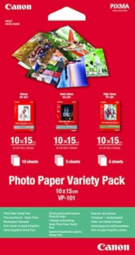 Canon A4 10 x 15 cm fotopapper (paket med 20)