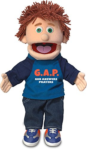 14 God Answers Prayers, Peach Boy, Christian Ministry Hand Puppet