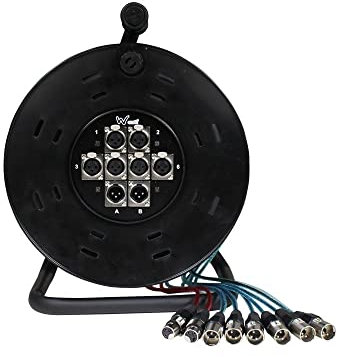 W audio XLR multipaire Tambour 6/2 25 m