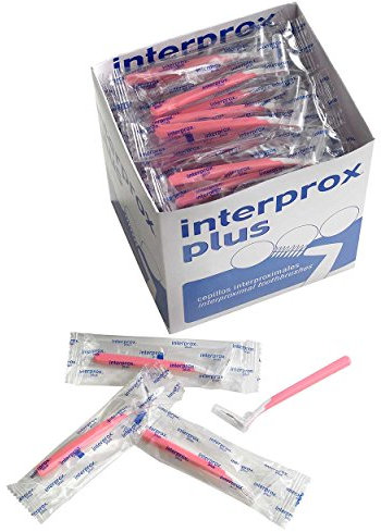 Interprox plus Interdentalbürsten 100er Box (rosa nano)