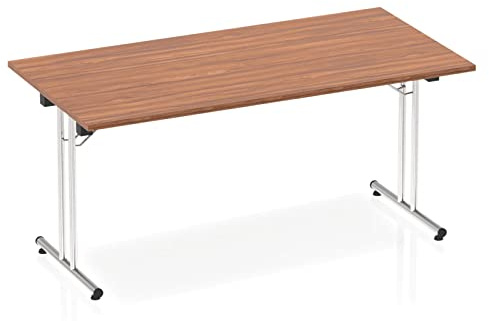 I000700 - Dynamic Impulse 1600 Folding Rectangular Table Walnut