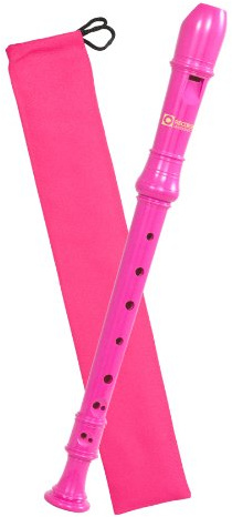 Recorder Workshop, flauto dolce soprano 301TBL Ukulele soprano Pink