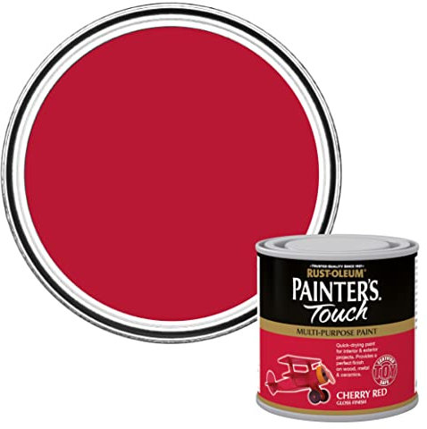 Rust-Oleum AMZ0003 250ml Painter's Touch Toy-Safe Paint - Cherry Red Gloss