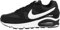 Nike Damen Air Max Command Sneaker, Schwarz (Black/White 021), 42 EU
