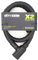 Contec Unisex – Erwachsene Powerloc Fahrradschloss, schwarz, Ø 25 mm, 120 cm lang