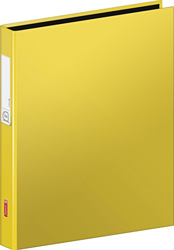 Brunnen Präsentationsringbuch, 2 Bügel, A4, 261 x 324 mm, Durchmesser 18 mm, gelb