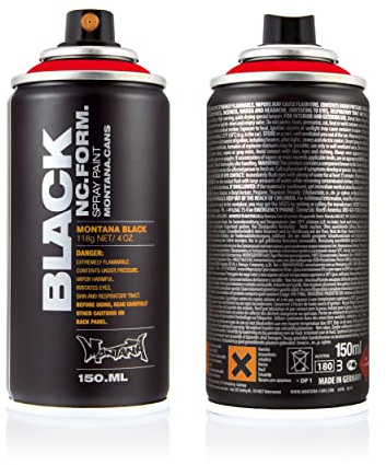 Montana BLACK Sprühdose POCKET CAN 150ml, code red
