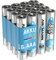ANSMANN Akku AAA Micro 800mAh 1,2V NiMH 16 Stück für Geräte mit hohem Stromverbrauch - Wiederaufladbare Batterien maxE - Akkus für Spielzeug Taschenlampe Stirnlampe UVM - Rechargeable Batteries