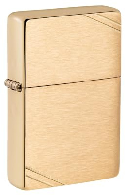 ZIPPO Mechero - Brass Brushed Vintage