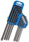 Draper 33748 Lot de 9 clés Allen extra longues Torx/Tx-Star Bleu