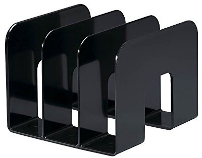 Durable Katalogsammler Trend, Stehsammler für Zeitschriften und Prospekte, 2 Stück, schwarz, 1701395060