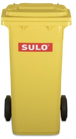 SULO MGB-120 - Contenedor de oficina para hogar, 55.5 x 94.5 x 50.5 cm, color: amarillo (22071)