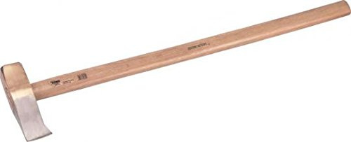 TRIUSO Spalthammer 3000 g mit lackiertem Hickorystiel