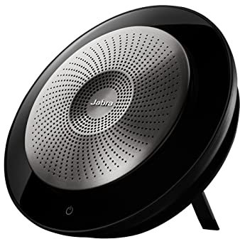 Jabra Speak 710 Speaker Phone - Unified Communications Certified Portable Conference Speaker With Bluetooth Adapter And USB - Connect With Laptops, Smartphones And Tablets, Retail Pack