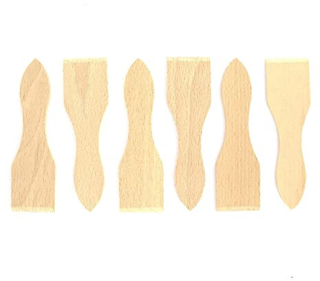 Fackelmann 8641650 Raclette-Pfannenwender, Holz, braun