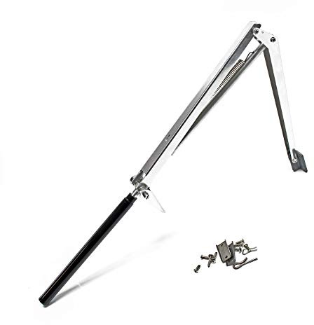 Wiltec Automatischer Fensteröffner Treibhaus, max. Öffnung 40 cm, max. Last 7 kg, Öffner für Frühbeet Gewächshaus stromfrei temperaturgesteuert