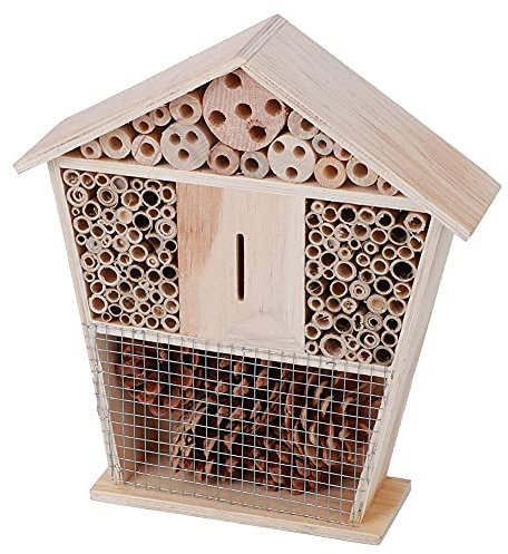 Deror Insektenhotel, Gartenarbeit Kleines Insektenhaus, Florfliegen & Schmetterlinge, Bienenhotel & Nisthilfe zum aufhängen