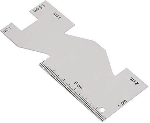Righello Per Cucito, Righelli Sartoria in Metallo Patchwork Quilting Stencil Trapuntatura Taglio Griglia Sarto Sewing Ruler Strumento Abbigliamento Strumenti Cucire Modello Design Disegno Fai da Te