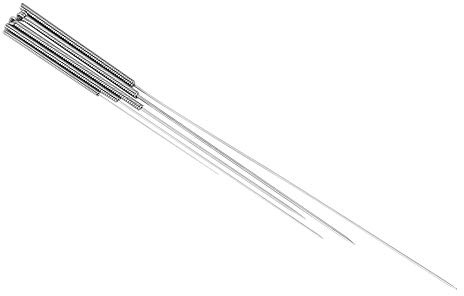 Akozon Buse à Gaz de Nettoyage, 5pcs Buse de Nettoyage Aiguilles Kit Avertisseurs 0.2mm 0.3mm 0.4mm 0.5mm 0.6mm 0.6mm Outil pour Imprimante 3D