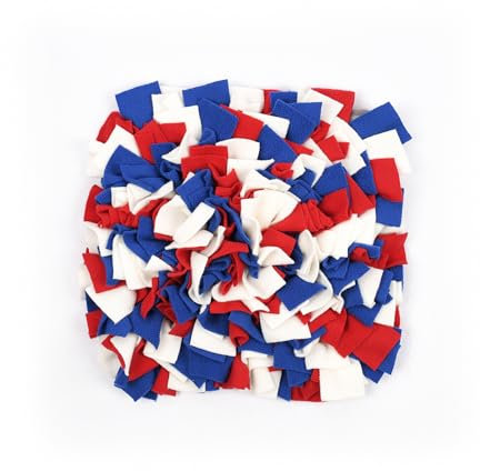 Schnüffelteppich für Hunde,Futtermatte Intelligenzspielzeug für Hunde,Waschbar Futtermatte Hund rutschfest,Interaktives SchnüFfelteppich Stressabbau,FüR Kleine, MittelgroßE Hunde