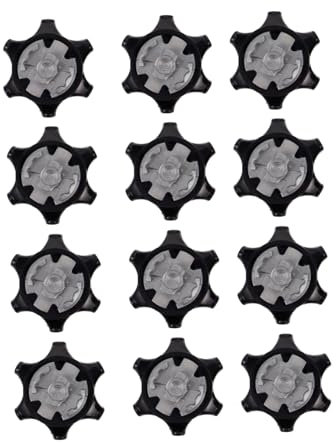 WESIEVYA 12piezas Clavos para Zapatos De Golf Reemplazo De Tacos para Césped Accesorios De Golf para Jugadores De