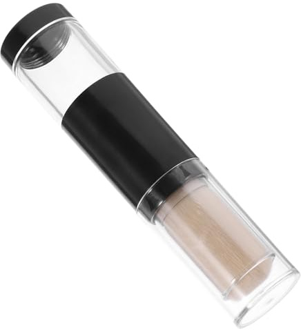 ELAYARD Brocha De Maquillaje Para Polvos Compactos y Sueltos Pincel Líquido Facial Diseño Integrado Práctica Para Uso Diario y Viajes