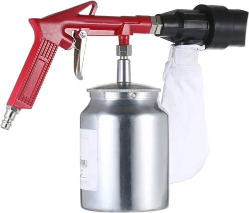 DONCK Paint Sprayer Mini Handhållen Sandblästringsmaskin Sandblästringssats Sandbläster Airbrush Sandblästringsspray