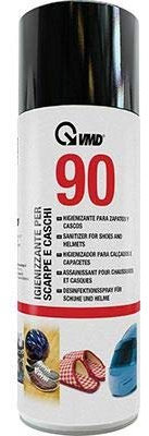 3 PEZZI IGIENIZZANTE SCARPE CASCHI GUANTI TESSUTI SPRAY 90 VMD 400ML(TOT.1200ML)