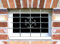 Sixone Fenstergitter Luna 1140 x 690 mm Einbruchsschutz Sicherheitsgitter Feuerverzinkt